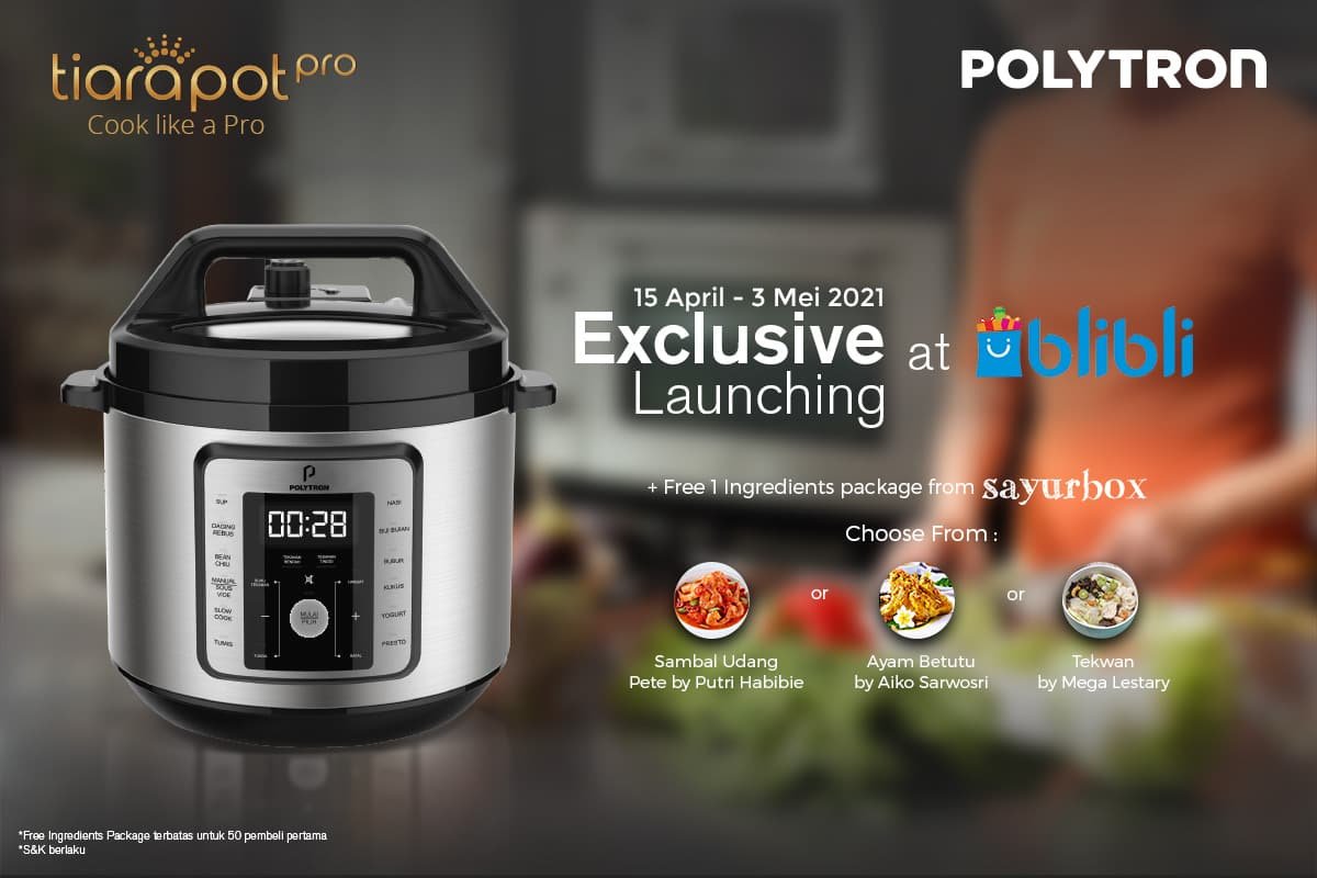 Tiarapot Pro Alat Masak Andalan Saat Ramadhan